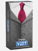 Презервативы VIZIT Classic, классические, 12 шт. Презервативы VIZIT