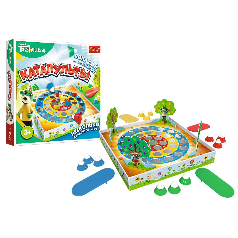 Развлекательная настольная игра Trefl Катапульты для детей, малышей, мальчиков и девочек  #5