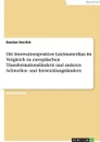 Die Innovationsposition Lateinamerikas im Vergleich zu europaischen Transformationslandern und anderen Schwellen- und Entwicklungslandern - Bastian Herrlich