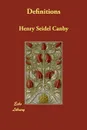 Definitions - Henry Seidel Canby