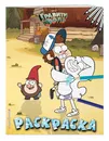Гравити Фолз. Раскраска № 3 (Двойняшки на лужайке. Цветная) - Нет автора