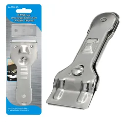 Скребок для стеклокерамических плит предназначается для очистки стеклокерамики, кафельных или стеклянных поверхностей от засохшей или пригоревшей  ...