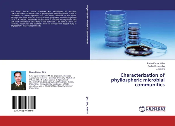 Обложка книги Characterization of phyllospheric microbial communities, Rajan Kumar Ojha,Sudhir Kumar Jha and B. Mishra