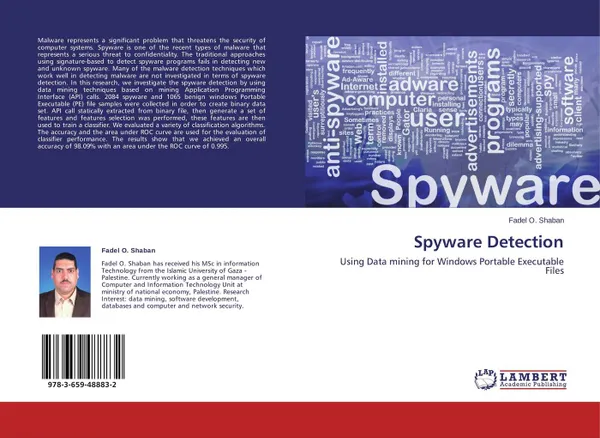 Обложка книги Spyware Detection, Fadel O. Shaban