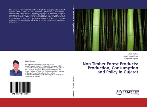 Обложка книги Non Timber Forest Products: Production, Consumption and Policy in Gujarat, Vikas Kumar,Abhishek A. Mehta and Sangeeta Tripathi