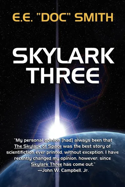 Обложка книги Skylark Three, E.E. 