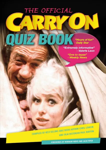 Обложка книги The Official Carry On Quiz Book, Chris Cowlin, Paul Burton