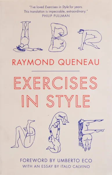 Обложка книги Exercises in Style, Queneau, Raymond