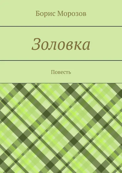 Обложка книги Золовка, Борис Морозов