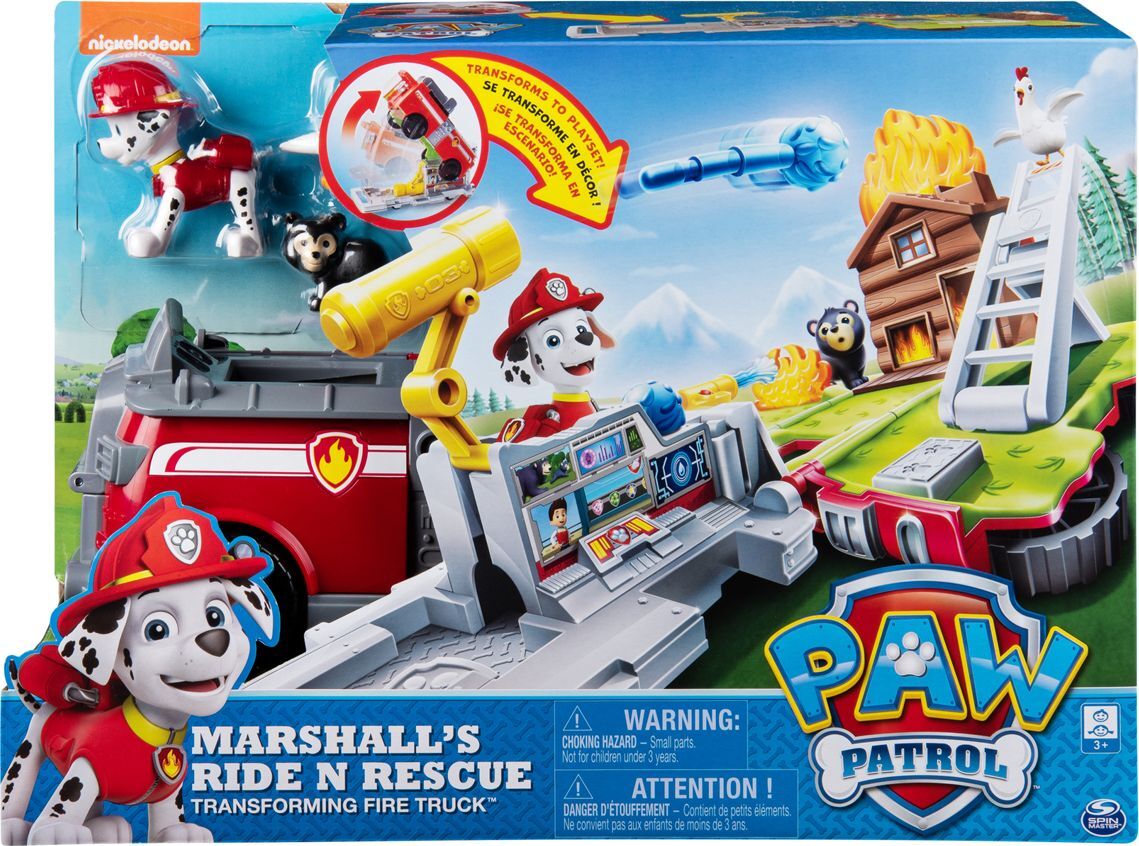 фото Фигурка Paw Patrol Vehicles Спасательная станция Трансформер Маршалл, 6046797_20107845