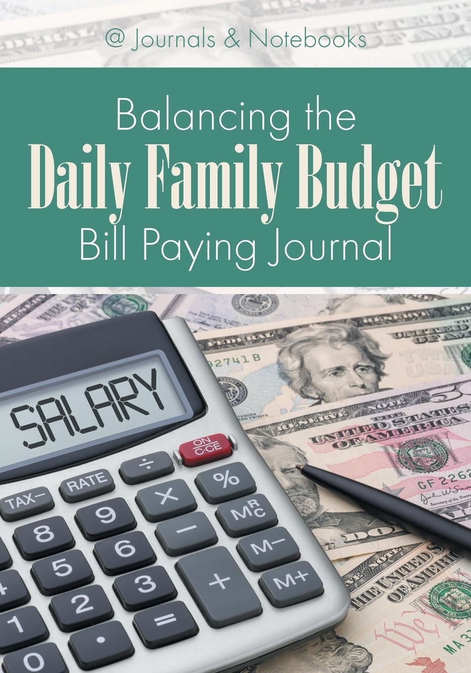 фото Balancing the Daily Family Budget Bill Paying Journal