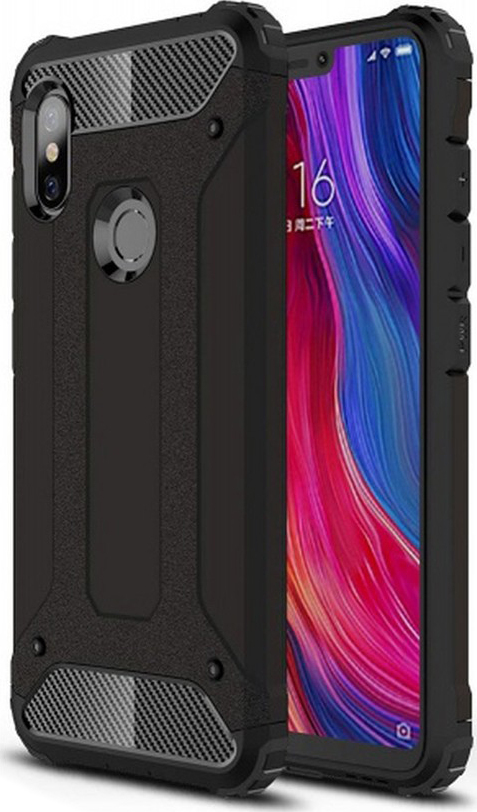 фото Противоударная накладка SGP Tough Armor Tech Xiaomi Redmi Note 6 Pro черный