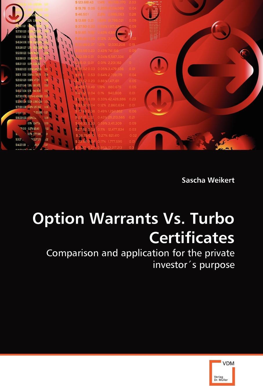 фото Option Warrants Vs. Turbo Certificates