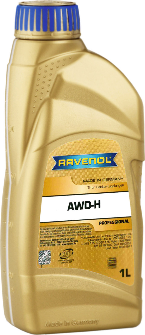 фото Трансмиссионное масло RAVENOL AWD-H Fluid (1л)