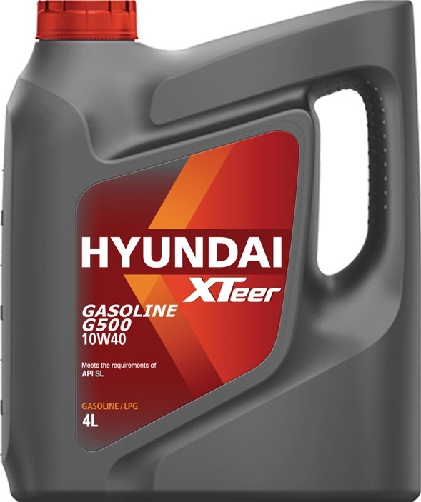 фото Масло моторное XTeer Gasoline G500 10W40_SL_4L Hyundai xteer