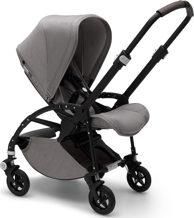 фото Bugaboo Коляска прогулочная Bee5 Mineral LIGHT GREY / BLACK