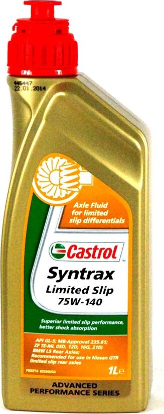 Масло трансмиссионное Syntrax Limited Slip 75W-140 1л API GL5 синт ...