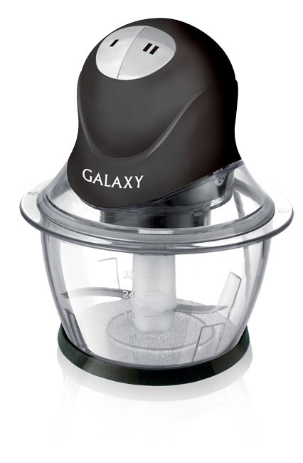Измельчитель Galaxy гл2351, прозрачный, черный —  в интернет .