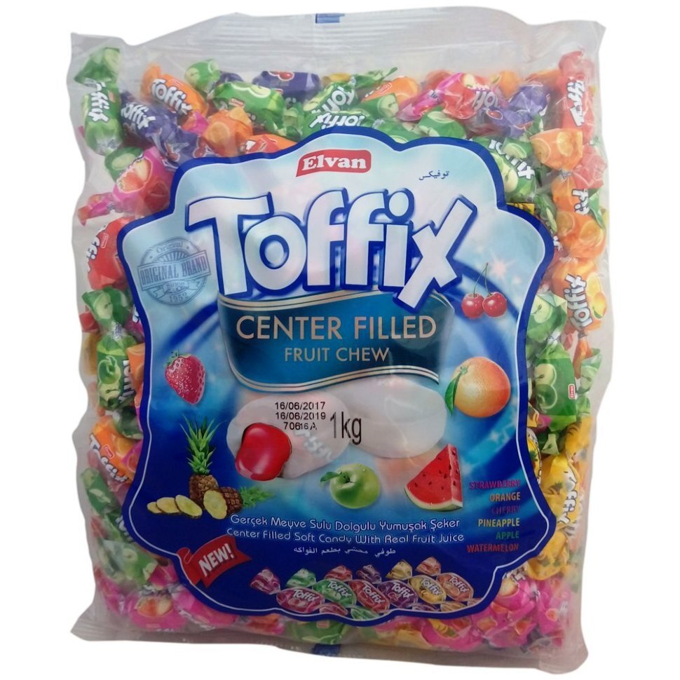 Жевательные конфеты Toffix