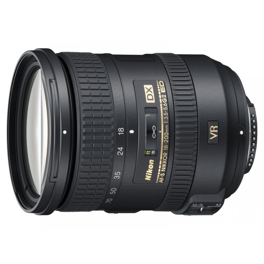 Nikon 18-200mm f/3.5-5.6G AF-S ED VR II Nikkor Telephoto Zoom Lens for Nikon DX-Format Digital SLR