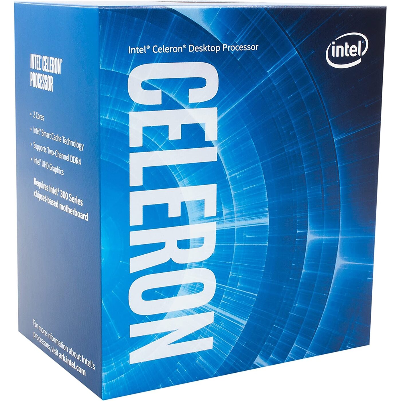 Процессор Intel Celeron G1840 BOX - LGA 1150, 2 x 2800 МГц, L2 - 512 КБ, L3 - 2 МБ, 2хDDR3, DDR3L-1333 МГц, Intel HD Graphics, TDP 53 Вт, кулер