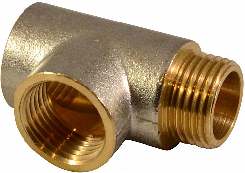 Тройник 3/4\" внутренняя-наружная резьба CTM — купить в интернет ...