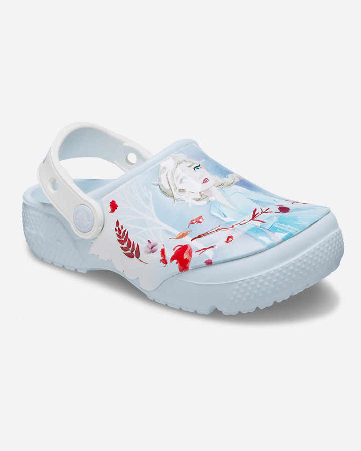 elsa light up crocs