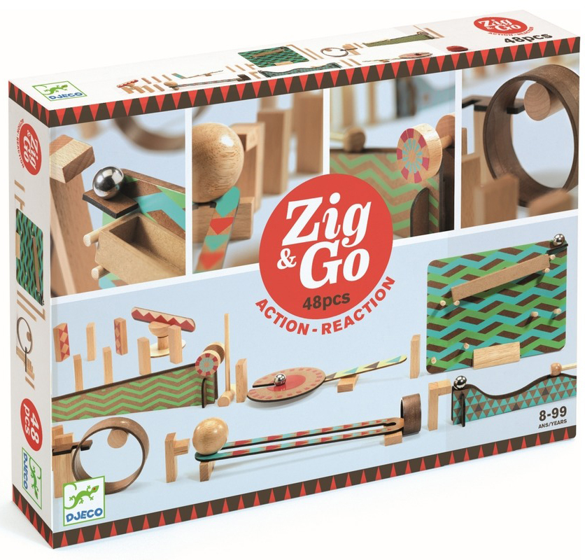 Djeco Конструктор Zig & Go ЗигнГоу 48 деталей