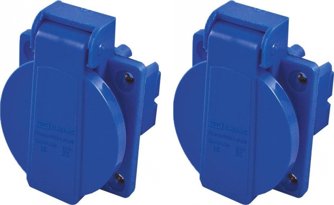 Характеристики Розетка силовая стационарная TDM Electric РП10-3 2Р+PE ...