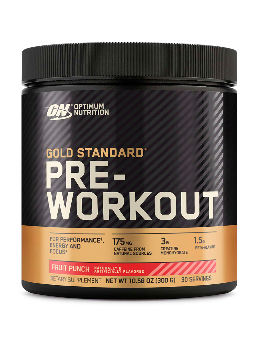 Предтренировочный комплекс Optimum Nutrition Gold Standard Pre-Workout 300 гр Фруктовый пунш