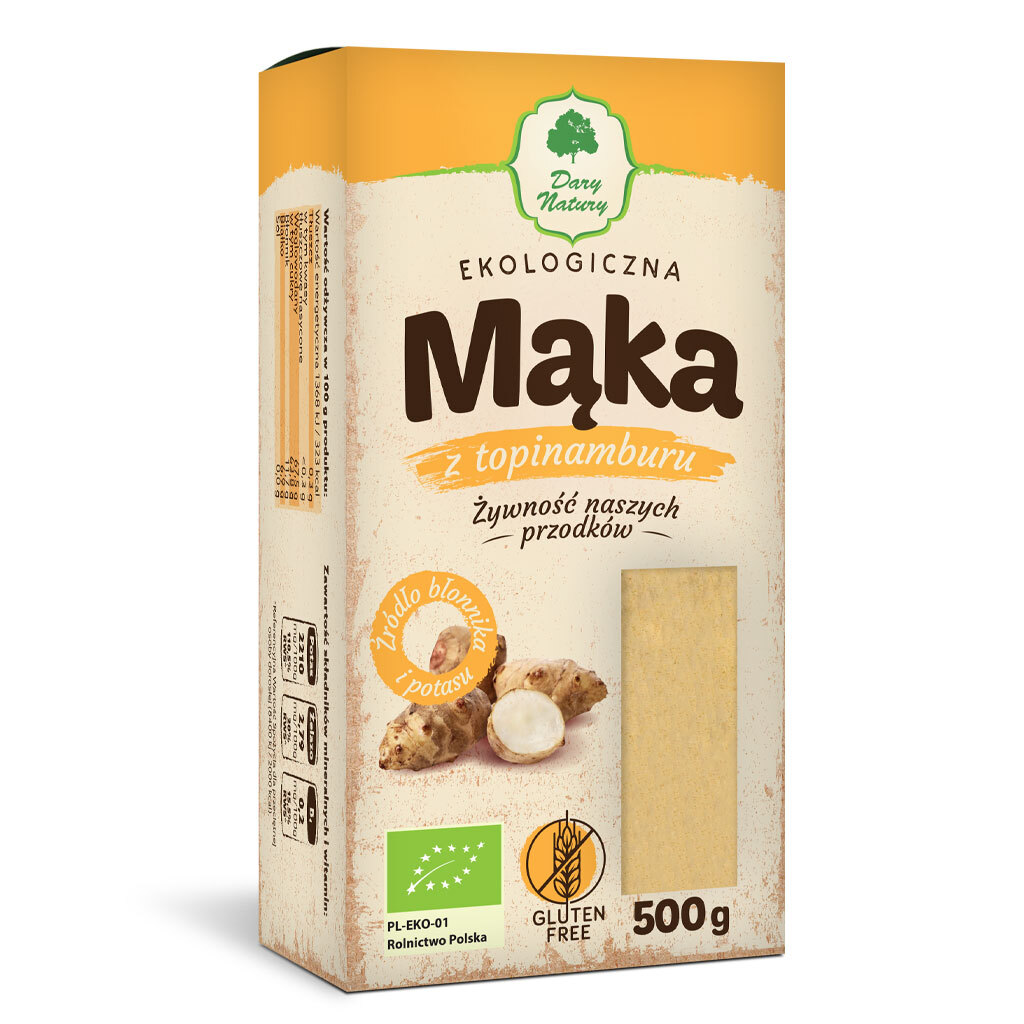 Мука из топинамбура Dary Natury ЭКО 500г — купить в интернет-магазине ...