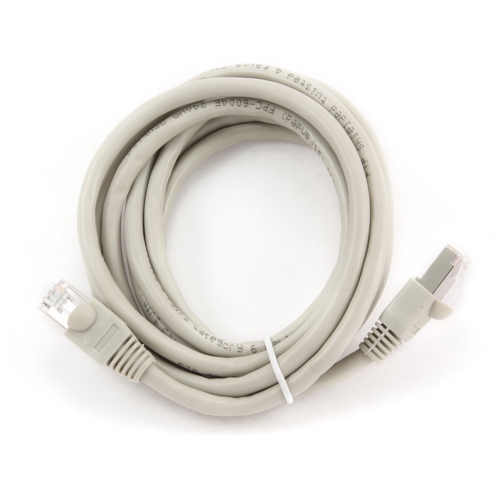 Cablexpert Кабель для интернет-соединения RJ-45/RJ-45, 2 м, серый