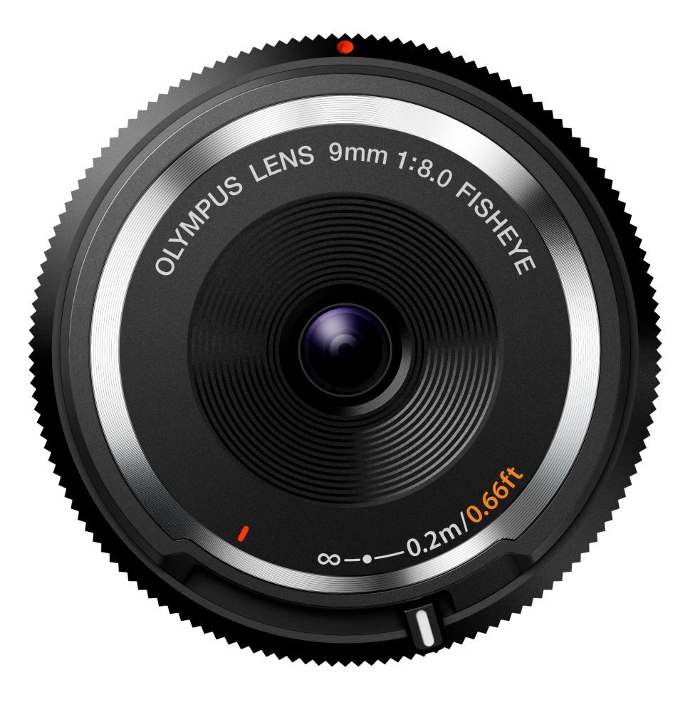 Объектив Olympus body cap Lens 9mm 1:8.0 Fisheye
