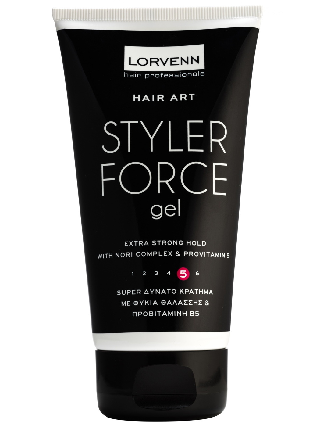 LORVENN HAIR PROFESSIONALS Гель HAIR ART очень сильной фиксации Styler Force Gel 150 мл