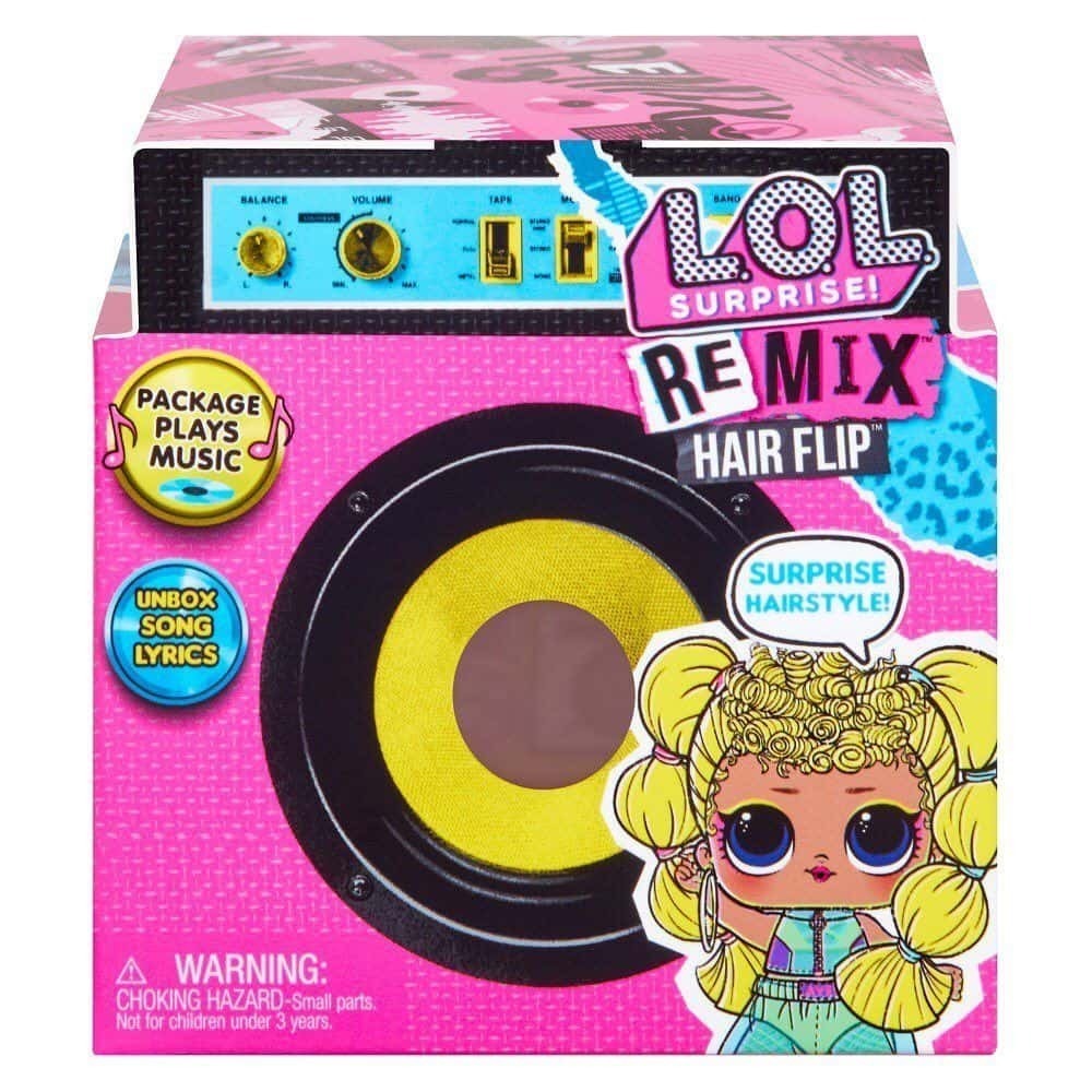 L.O.L.Surprise!ReMixHairFlipигровойнаборскуклойснастоящимиволосами