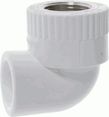 Уголок полипропиленовый комбинированный 25*3/4\", резьба внутренняя, PRO ...