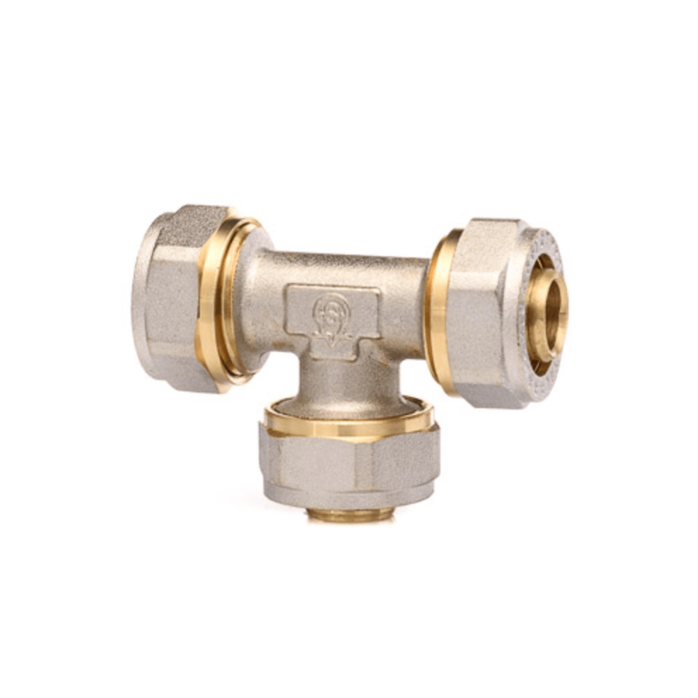 Фитинг для труб обжимной тройник 20х20х20 TST, TST.231.20 - купить по ...