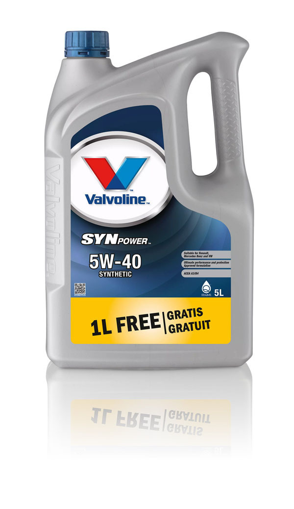 ValvolineSYNPOWERSAE5W-40Масломоторное,Синтетическое,5л