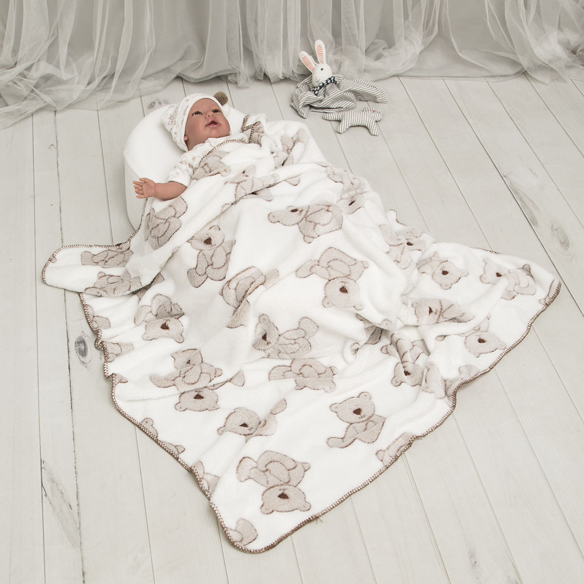 плед baby nice velsoft 100х140 см. детское одеяло шерпа. книттинг беби. плед детский мягкий. плед baby nice velsoft 75х100 см.