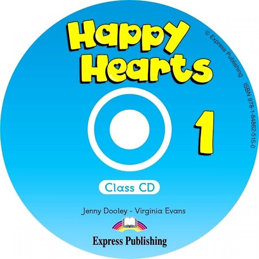 Аудиодиск для работы в классе Happy Hearts 1 Class Audio CD