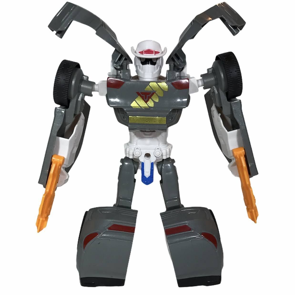 ТОБОТ Атлон Робот Трансформер Джанго (Robot the 5 Series Jango) Серый ...