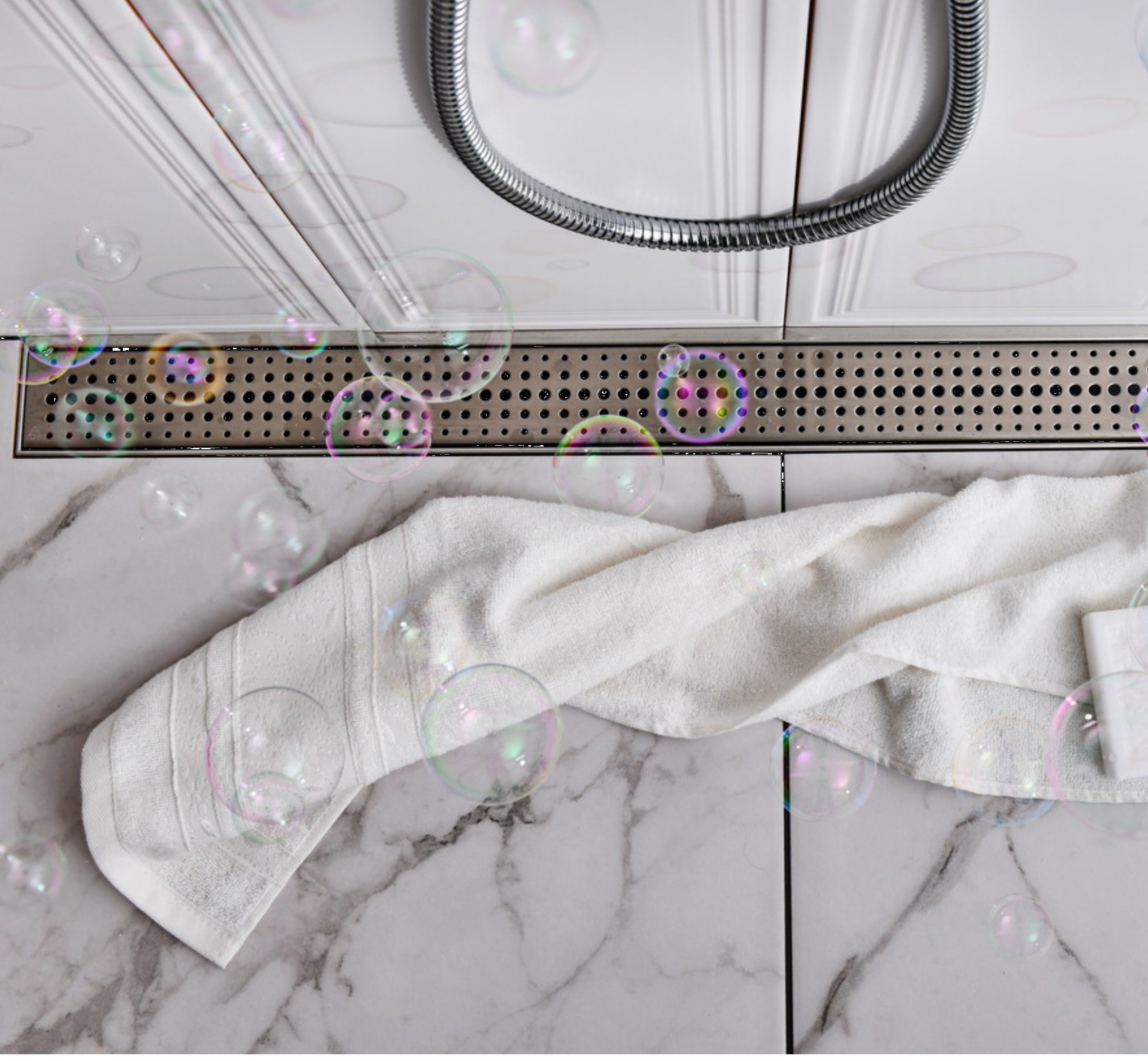 Трап сливной с боковым сливом диаметр 40 MCH (Чехия) рамка нерж. 550 мм ...