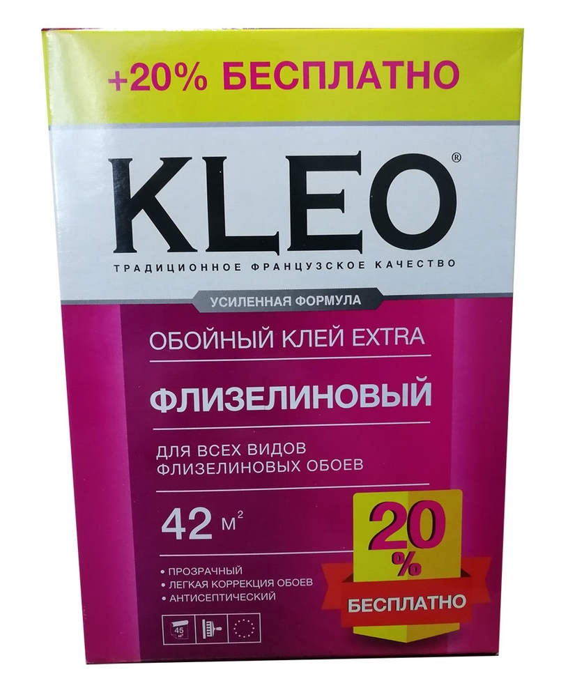 Клей для обоев kleo extra