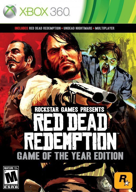 Игра RDR: Red Dead Redemption: GOTY (XBox 360, Xbox One, Английская версия)