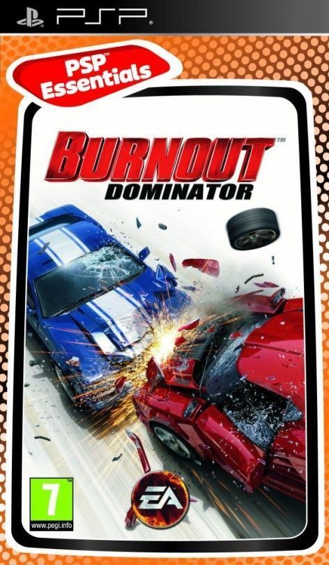 Игра Burnout Dominator Essentials (PlayStation Portable (PSP), Английская версия)