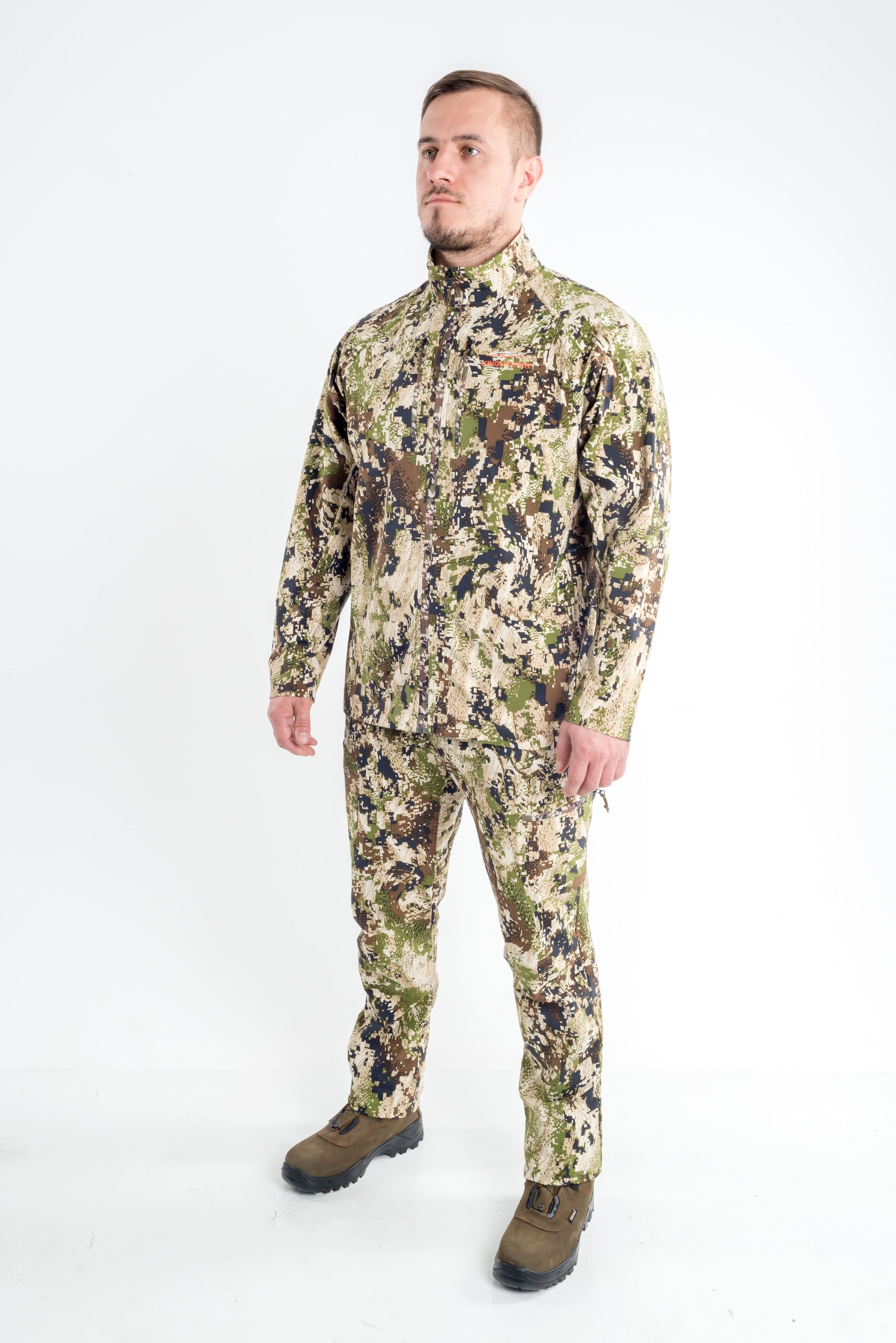 Костюм камуфляжный King Hunter, размер 52 (XL), Лето, цвет зеленый ...