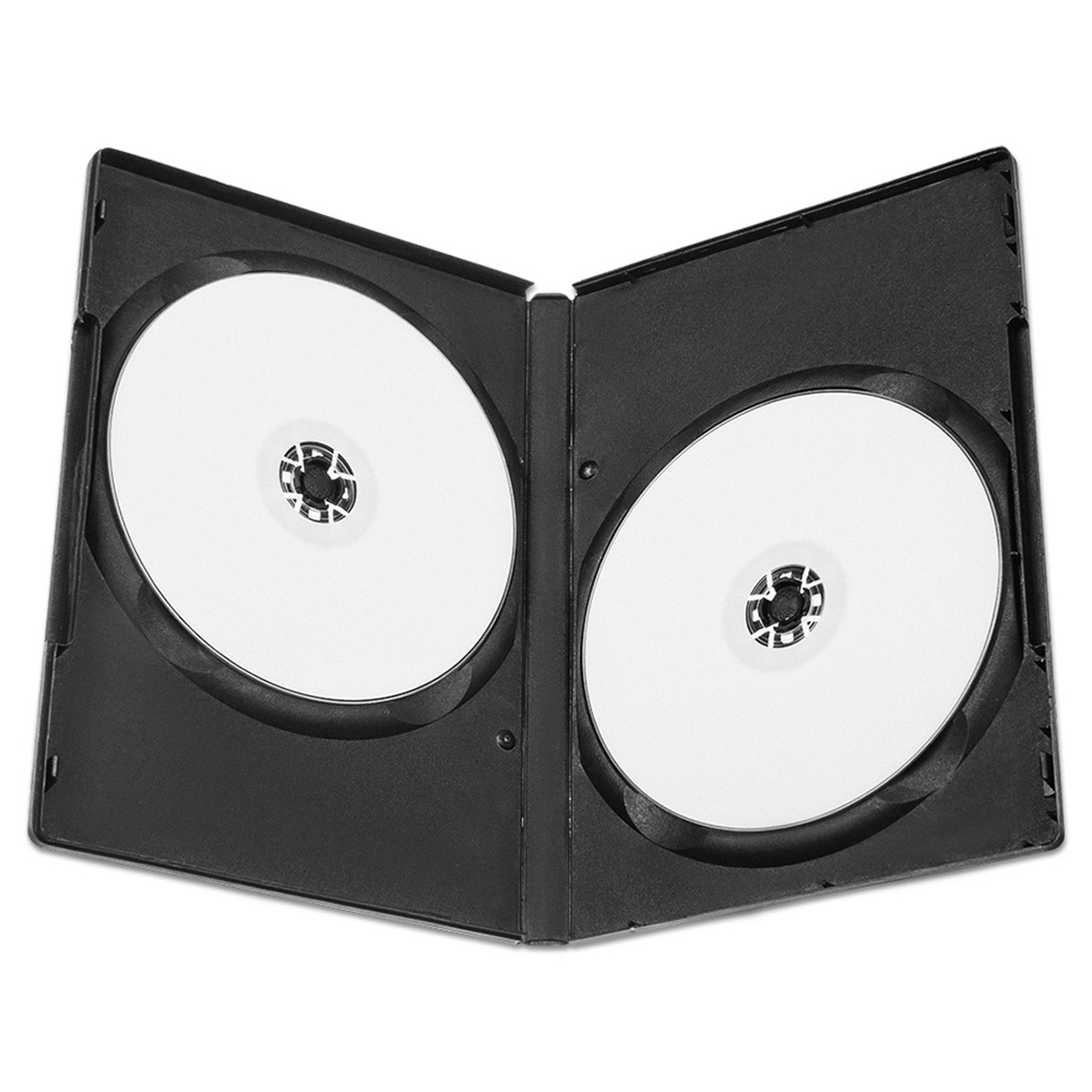 Коробка DVD Box для 2 дисков, 14мм черная, упаковка 100 шт. — купить в ...