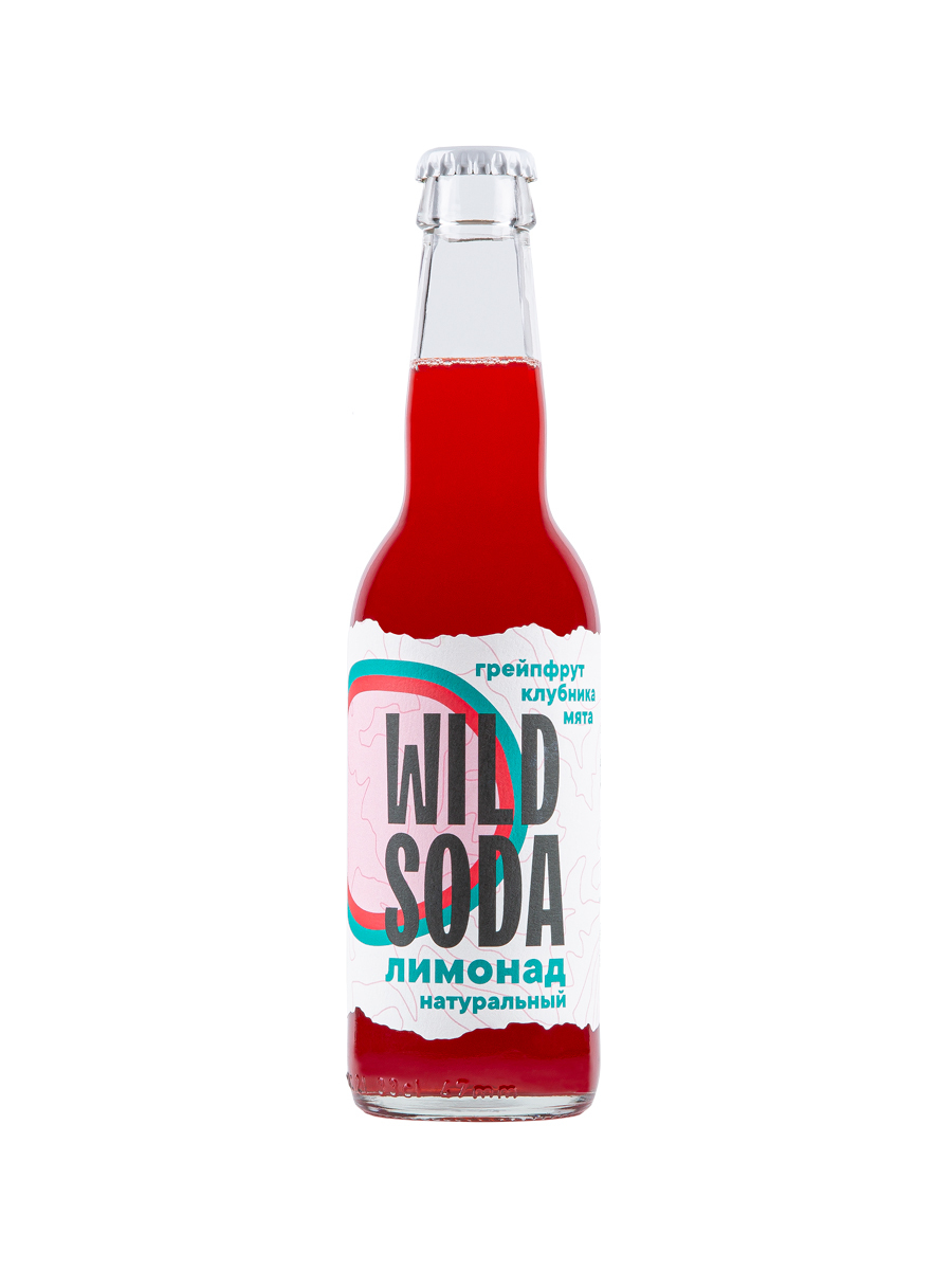 Лимонад WILDSODA "Грейпфрут-клубника-мята" (0,33) — купить в интернет ...