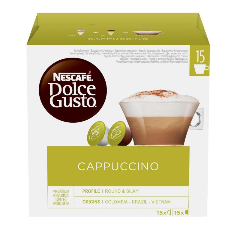 Кофе в капсулах Nescafe Dolce Gusto Капучино, 30кап — купить в интернет ...