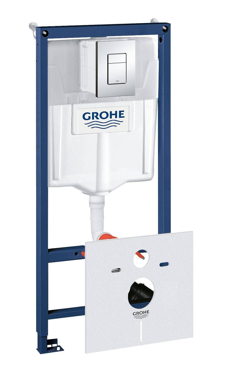 Характеристики Инсталляция 4в1 GROHE \"Rapid SL\", для подвесного унитаза ...